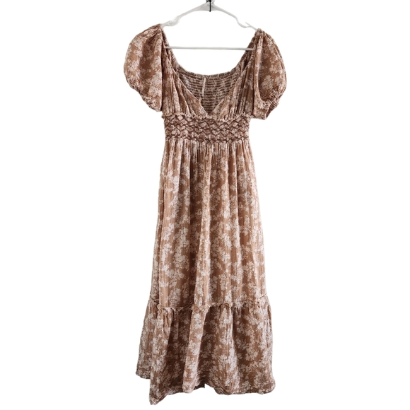 Free People Dresses & Skirts - 𝅺FREE PEOPLE Ellie Printed Maxi Dress Size XS
